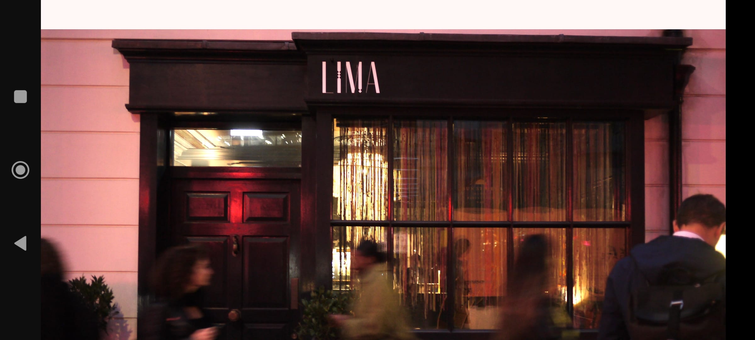 LIMA RESTAURANT CHAIN
