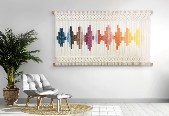 'SUENO' Modern Macrame Artwork