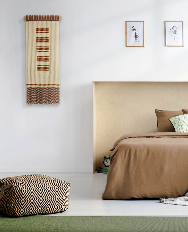 'Bionda' small Macrame Wall Hanging - Image 4