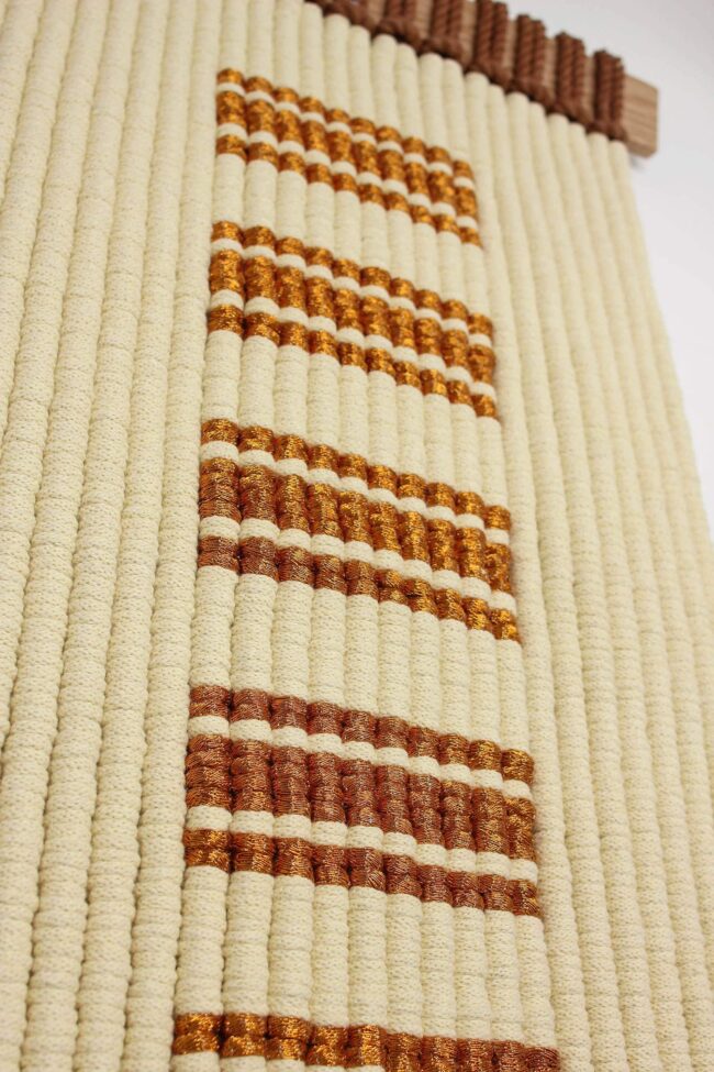 'Bionda' small Macrame Wall Hanging - Image 10