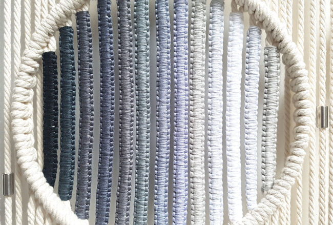 'HALOS' Large Macrame Wall Hanging - Image 4