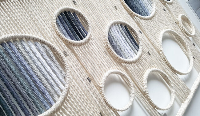 'HALOS' Large Macrame Wall Hanging - Image 5