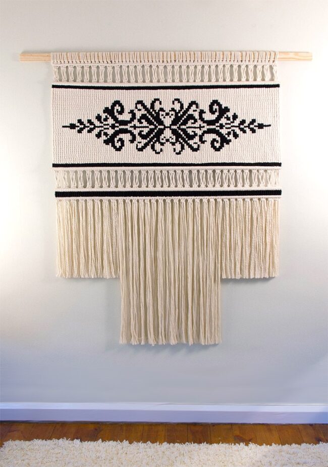 'Arazzo' Medium Macrame Wall Hanging - Image 6