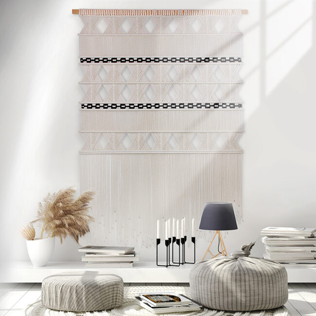 'SABBIA' Large Macrame Wall Hanging